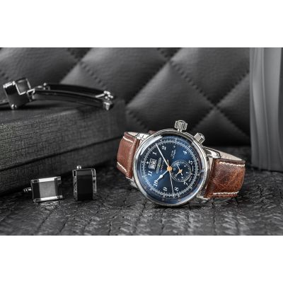 5. Men’s ZEPPELIN LZ126 Los Angeles 8644-3 Watch + BOX