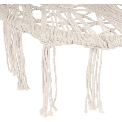 7. OPENWORK HAMMOCK HANGING CHAIR STORK'S NEST 80x60CM WHITE NEW STYLE