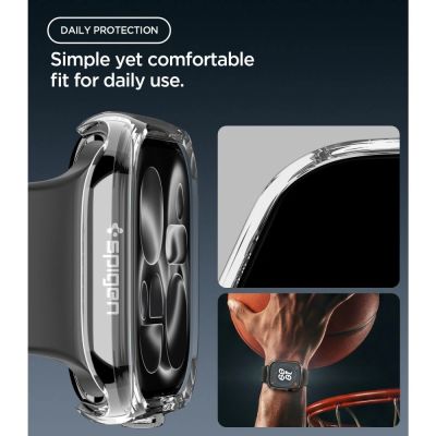 7. Spigen Thin Fit Case for Apple Watch 46mm - Clear
