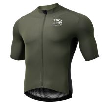 Rockbros 15220004002 ROAD TO SKY men's cycling jersey short sleeve S - green
