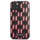 3. Karl Lagerfeld Monogram Plaque Case for iPhone 13 / 14 / 15 6.1" - Pink