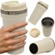 EXCELLENT HOUSEWARE THERMAL TRAVEL MUG 500ML - ECRU