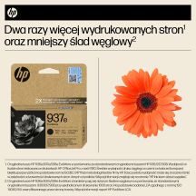 HP Original Black Ink Cartridge 937e EvoMore