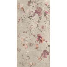 DEC TILE FLOWER GRAY 60X120 (1.44)
