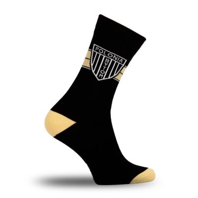 Polonia Bytom Socks - Gold Black