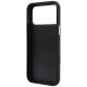 7. Guess Grained Round Strass Logo MagSafe Case for iPhone 18 Pro Max / 17 Pro Max - Black