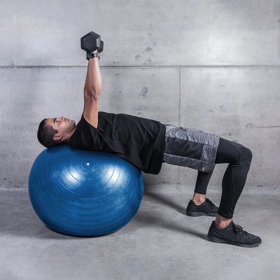 6. Wozinsky WGB65BL Exercise Ball, 65 cm, Blue