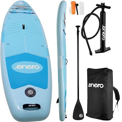 SET - 150KG INFLATABLE SUP BOARD ENERO 320x81x15CM