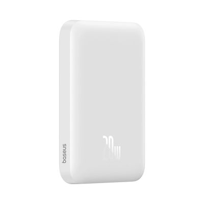 5. Baseus Magnetic Mini Air PPCXM06A 6000mAh 20W Power Bank with Simple Series USB-C Cable - White