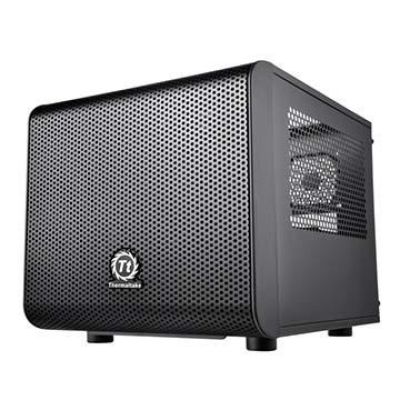 17. Thermaltake Core V1 CA-1B8-00S1WN-00 Case (Mini-ITX; black)