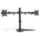 17. DIGITUS DOUBLE DESK STAND 2XLCD MAX. 32" MAX. 2X 8KG TILT-SWIVEL QUICK-RELEASE DA-90401