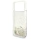 7. Guess Liq. Glitter 4 Charms Case for iPhone 17 Pro Max - Gold
