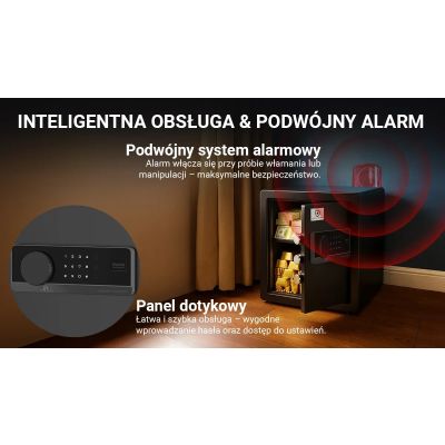 Extralink Lock Star A6-25 | Electronic Safe | Code Lock