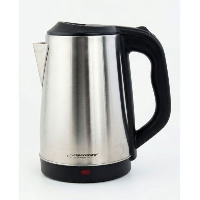 4. ESPERANZA ELECTRIC KETTLE TIBER 2.5 L MATT SILVER EKK036X