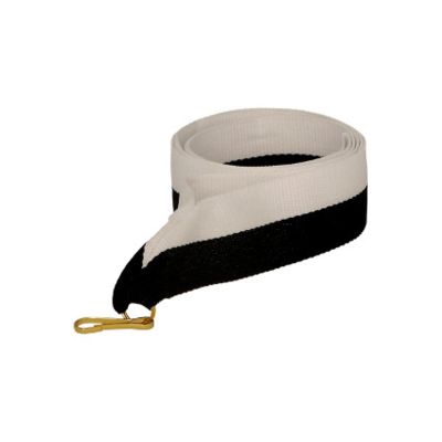 6. Ribbon 22 mm - white and black