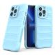 7. Magic Shield Case for iPhone 13 Pro flexible armored cover light blue