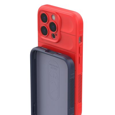 20. Magic Shield Case for iPhone 13 Pro flexible armored cover red
