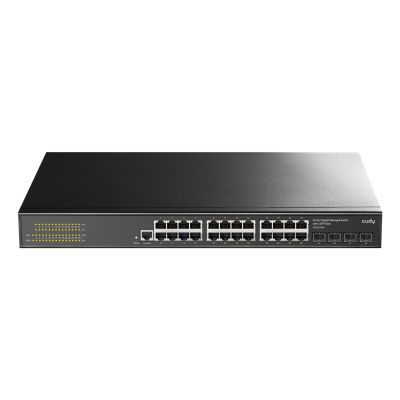 5. Cudy GS2024S2 Network Links Managed L2/L3 Gigabit Ethernet (10/100/1000) 1U Black