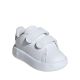 8. Adidas Advantage children's shoes white ID5284