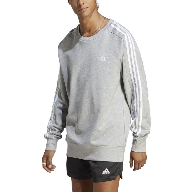 4. adidas Essentials French Terry 3-Stripes M IC9319 sweatshirt