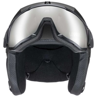 3. Uvex Instinct visor 20 black men's/women's snowboard helmet (56/6/260/20)