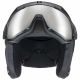 3. Uvex Instinct visor 20 black men's/women's snowboard helmet (56/6/260/20)