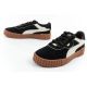 8. Puma women's sports shoes sneakers Carina 3.0 leather black fashionable