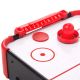 11. Meteor air hockey table black/red
