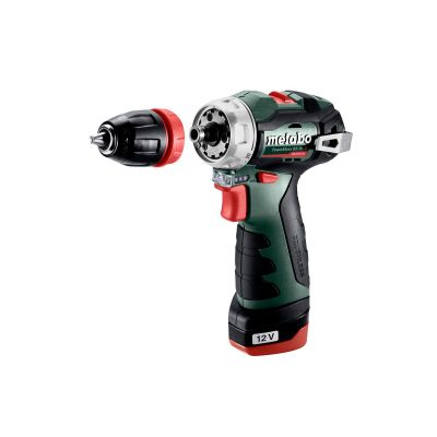 3. Metabo POWERMAXX BS BL Q 12V 38Nm 2x2.0Ah Cordless Drill