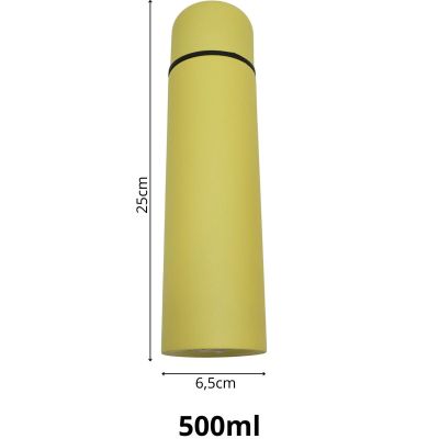 5. EXCELLENT HOUSEWARE 500ML TRAVEL THERMOS YELLOW