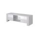 TV cabinet WEST 42/130/42 white/gloss white
