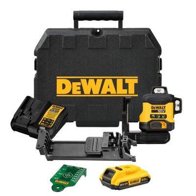 3. DeWALT DCLE34031D1-QW Rotary Level Linear Level 40 m