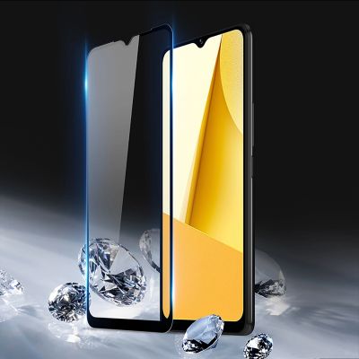 5. Dux Ducis 9D Tempered Glass Vivo Y16 / Y02s full screen with frame black (case friendly)