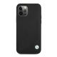 3. BMW Leather Deboss Case for iPhone 12 Pro Max - Black