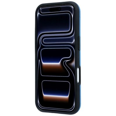 5. BMW M Tire Track Metal Logo MagSafe Case for iPhone 17 Pro / 18 Pro - Blue