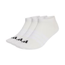 adidas Thin&Light Essentials Low Cut Socks, 3-Pack, White JZ0533