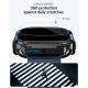 5. Spigen Rugged Armor Case + 9H Tempered Glass for Apple Watch Ultra 49mm - Matte Black