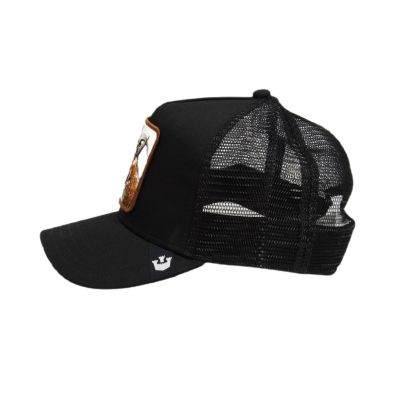 4. Goorin Bros. The Goat Black Trucker Cap - 101-0385-BLK