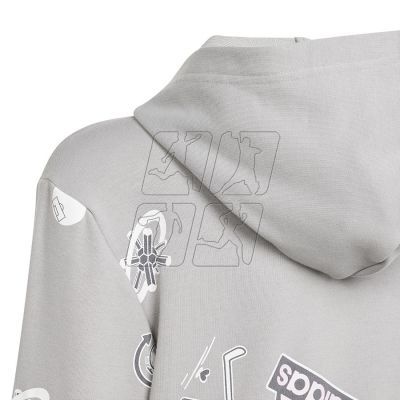 5. Adidas Biuv Zip Hoodie Jr IS3755 sweatshirt