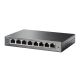 8. TP-Link TL-SG108PE Managed L2 Gigabit Ethernet (10/100/1000) PoE Support Black