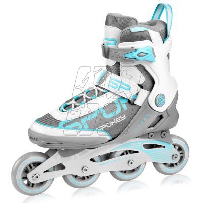 4. Inline skates Spokey Prime Pro WH/TQ 40 926968