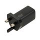 6. I-BOX C-65 GAN PD65W WALL CHARGER CABLE, BLACK