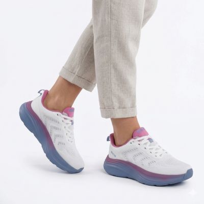 5. Women's white platform sneakers Big Star TT274046