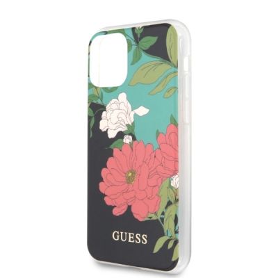 5. Guess GUHCN65IMLFL01 iPhone 11 Pro Max black/black N°1 Flower Collection