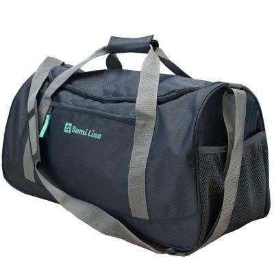 A3043 Graphite Grey Sports Bag SEMI LINE
