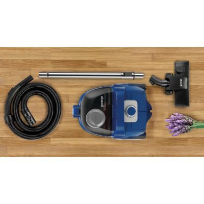 5. Gorenje VCEA01GACBUCY bagless vacuum cleaner, 800 W, dust capacity 2.2 L, blue