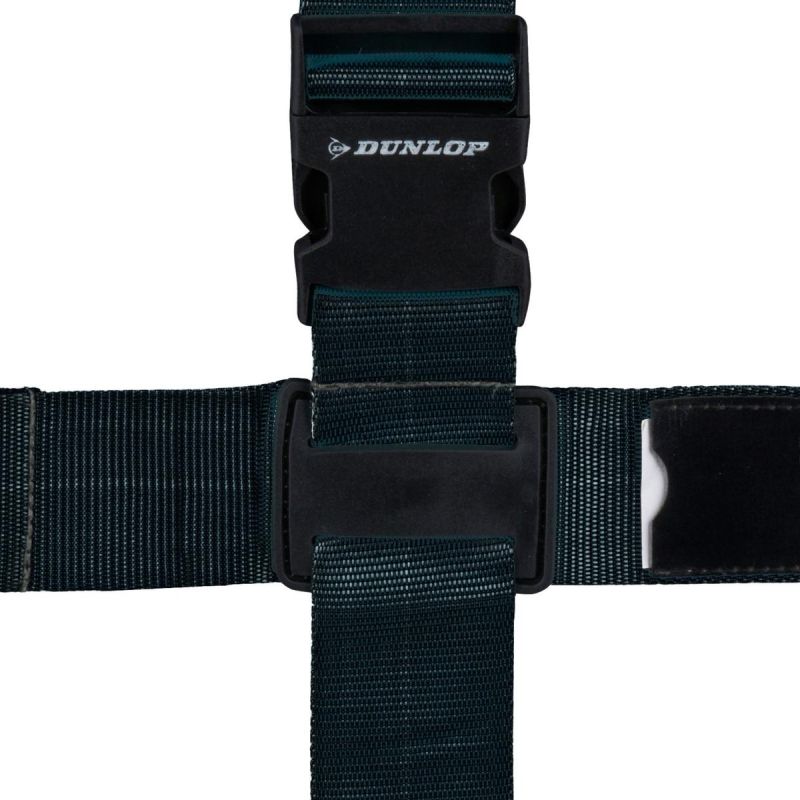 8. UNIVERSAL LUGGAGE SECURITY BELT 230x5CM SET OF 2 DUNLOP BLACK