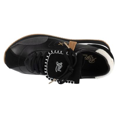 3. SUN68 Women's Easy Runner Leather Z46233-11 Black 37