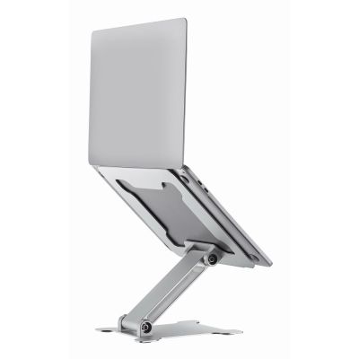 10. GEMBIRD FOLDABLE NOTEBOOK STAND 15.6" SILVER