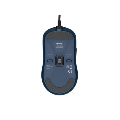 11. Fury Tanto T4 Gaming Mouse, 12000 DPI, RGB, Navy Blue, Wired